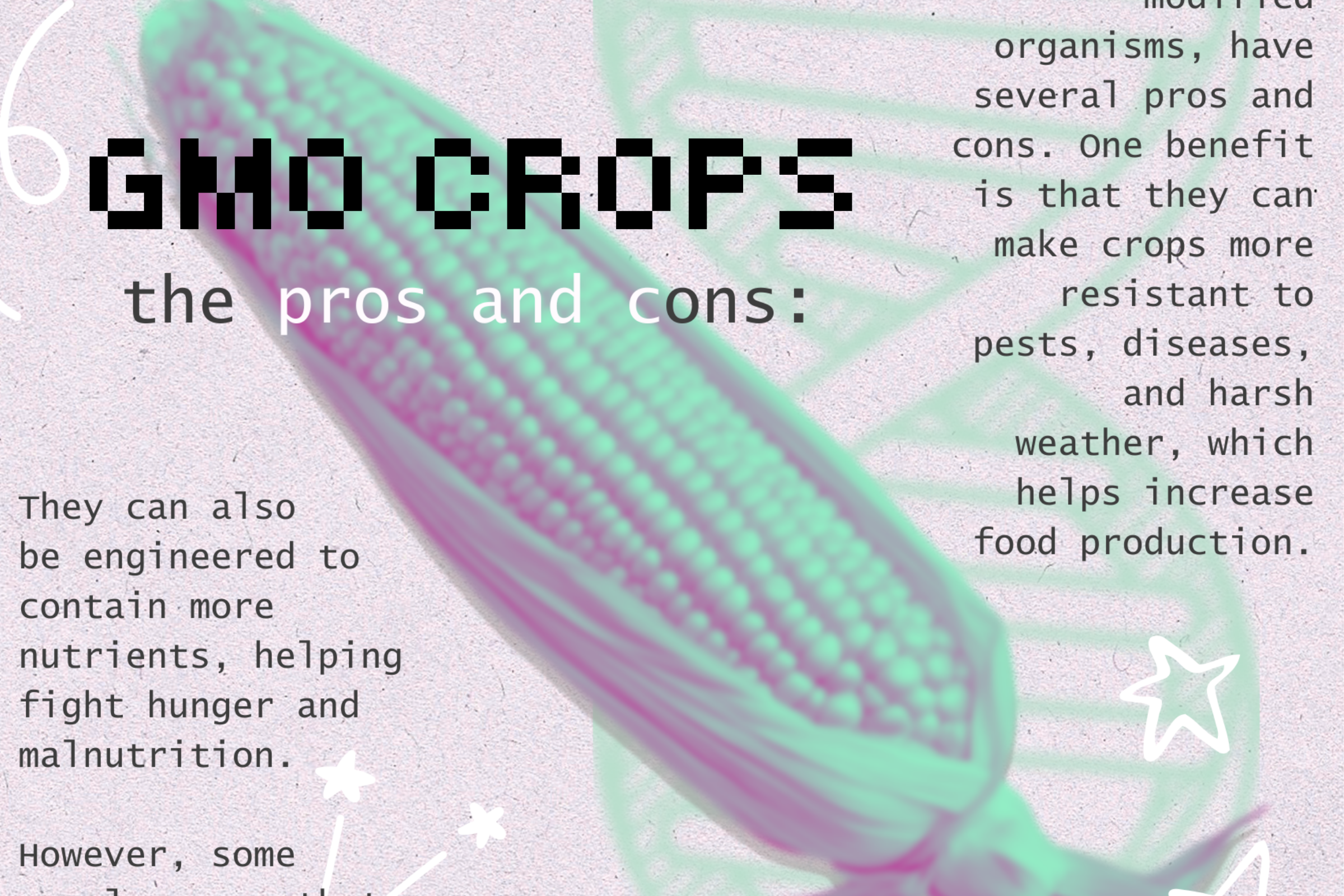 GMO Crops – Chloe Nguyen & Sophia Park
